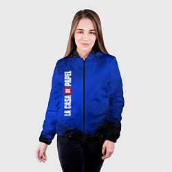 Куртка с капюшоном женская La Casa de Papel Z, цвет: 3D-черный — фото 2