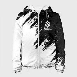 Куртка с капюшоном женская Sabaton, цвет: 3D-белый