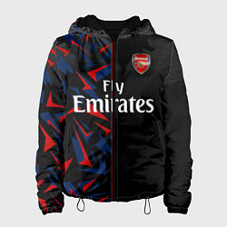 Куртка с капюшоном женская ARSENAL UNIFORM 2020, цвет: 3D-черный