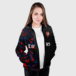 Куртка с капюшоном женская ARSENAL UNIFORM 2020, цвет: 3D-черный — фото 2