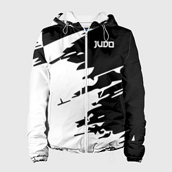 Куртка с капюшоном женская Judo, цвет: 3D-белый