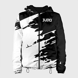 Куртка с капюшоном женская Judo, цвет: 3D-черный