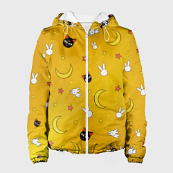 Куртка с капюшоном женская СЕЙЛОР МУН, цвет: 3D-белый