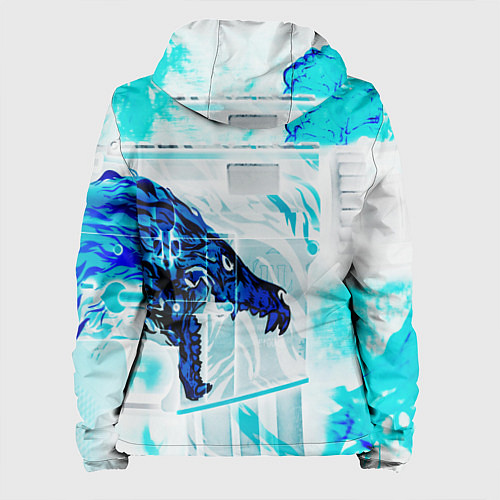 Женская куртка CS GO HOWL ВОЙ / 3D-Черный – фото 2