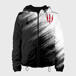 Куртка с капюшоном женская The Witcher, цвет: 3D-черный