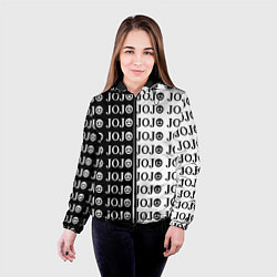 Куртка с капюшоном женская JoJo Bizarre Adventure, цвет: 3D-черный — фото 2