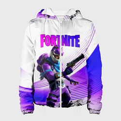 Куртка с капюшоном женская FORTNITE, цвет: 3D-белый