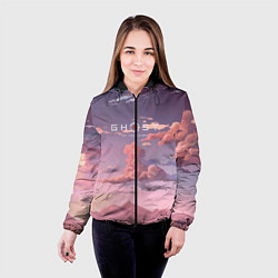 Куртка с капюшоном женская Ghost of Tsushima,, цвет: 3D-черный — фото 2