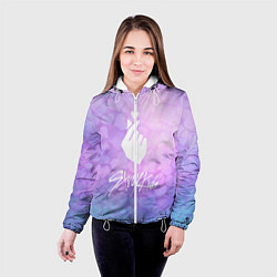 Куртка с капюшоном женская Stray Kids, цвет: 3D-белый — фото 2