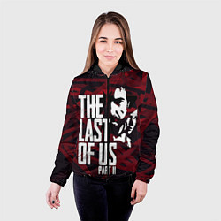 Куртка с капюшоном женская The last of us, цвет: 3D-черный — фото 2