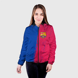 Куртка с капюшоном женская BARCELONA БАРСЕЛОНА, цвет: 3D-черный — фото 2
