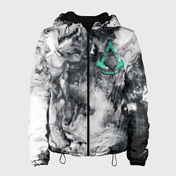 Куртка с капюшоном женская Assassins Creed Valhalla, цвет: 3D-черный