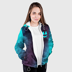 Куртка с капюшоном женская MARSHMELLO МАРШМЕЛЛОУ, цвет: 3D-белый — фото 2