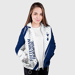 Куртка с капюшоном женская TOTTENHAM HOTSPUR Тоттенхэм, цвет: 3D-белый — фото 2