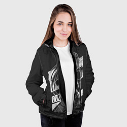 Куртка с капюшоном женская ZeroTwo Darling in the Franx, цвет: 3D-черный — фото 2