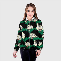 Куртка с капюшоном женская МИДОРИА, цвет: 3D-белый — фото 2