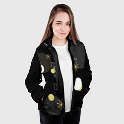 Куртка с капюшоном женская Лучший из лучших, цвет: 3D-черный — фото 2