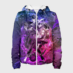 Куртка с капюшоном женская Дазай и Чуя, цвет: 3D-белый