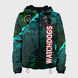 Куртка с капюшоном женская Watch Dogs: Legion, цвет: 3D-черный