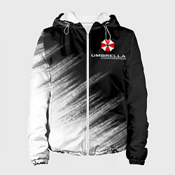 Куртка с капюшоном женская Амбрелла, цвет: 3D-белый