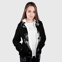 Куртка с капюшоном женская LIL PEEP WB, цвет: 3D-белый — фото 2