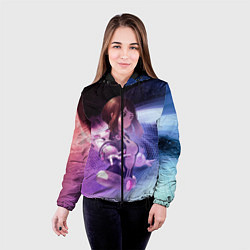 Куртка с капюшоном женская Урарака, Очако, цвет: 3D-черный — фото 2