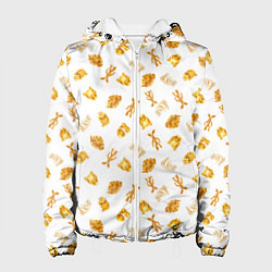 Куртка с капюшоном женская Baked Goods Kowalski Pattern, цвет: 3D-белый