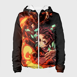 Куртка с капюшоном женская ТАНДЖИРО, цвет: 3D-белый