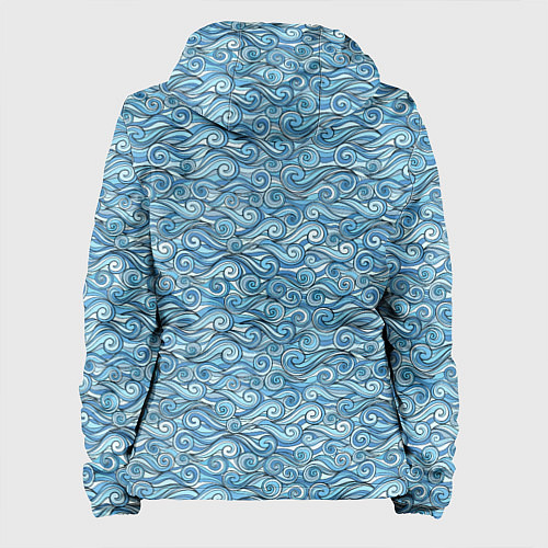 Женская куртка Море волнуется / 3D-Черный – фото 2