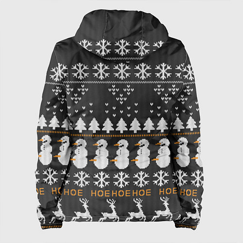 Женская куртка Christmas PornHub / 3D-Черный – фото 2