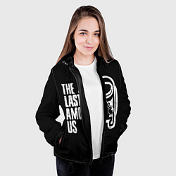 Куртка с капюшоном женская The Last Among Us, цвет: 3D-черный — фото 2