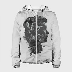 Куртка с капюшоном женская Inception, цвет: 3D-белый