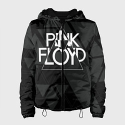 Куртка с капюшоном женская Pink Floyd, цвет: 3D-черный