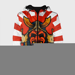 Куртка с капюшоном женская Sun samurai, цвет: 3D-черный