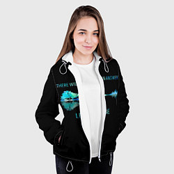 Куртка с капюшоном женская The Beatles, цвет: 3D-белый — фото 2