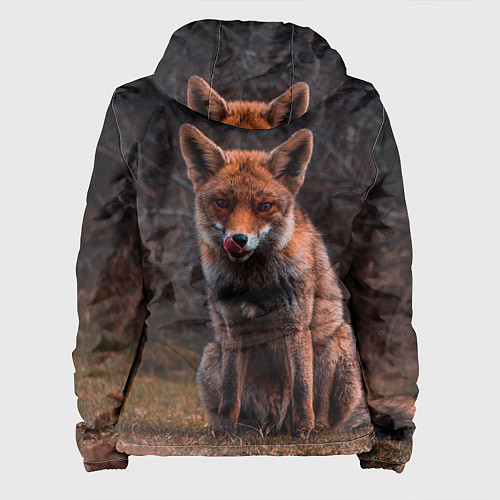 Женская куртка Хищная лисица / 3D-Черный – фото 2