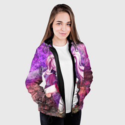 Куртка с капюшоном женская Джунко Эношима, цвет: 3D-черный — фото 2