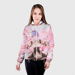 Куртка с капюшоном женская Рем, цвет: 3D-белый — фото 2