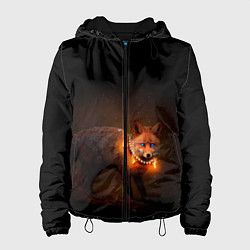 Куртка с капюшоном женская Dark fox, цвет: 3D-черный