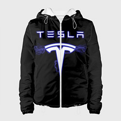 Куртка с капюшоном женская TESLA, цвет: 3D-белый