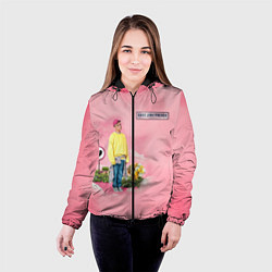 Куртка с капюшоном женская Ваня Дмитриенко, цвет: 3D-черный — фото 2