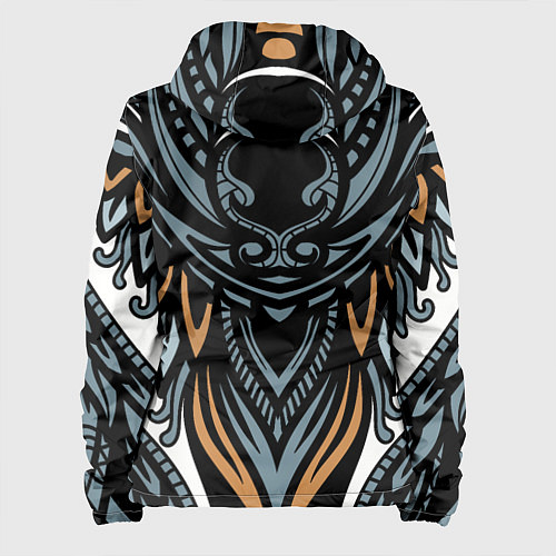 Женская куртка Рисунок лиса / 3D-Черный – фото 2