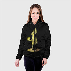 Куртка с капюшоном женская Little Nightmares 2, цвет: 3D-черный — фото 2