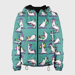 Женская куртка Единороги Зарядка