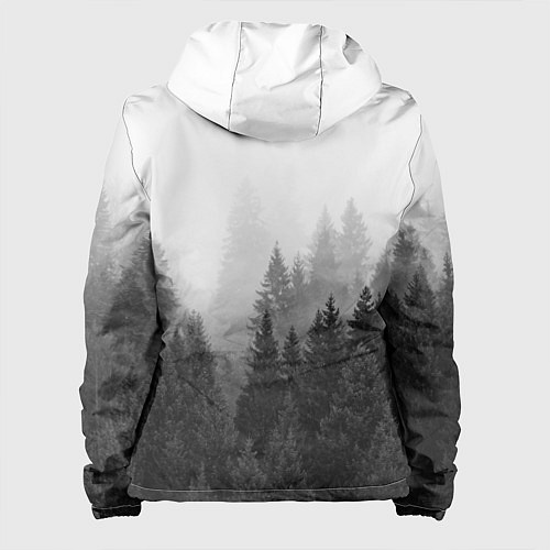 Женская куртка Волк / 3D-Черный – фото 2