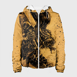 Куртка с капюшоном женская BERSERK БЕРСЕРК, цвет: 3D-белый