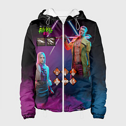 Куртка с капюшоном женская Dead by Daylight, цвет: 3D-белый