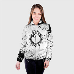 Куртка с капюшоном женская МЕЛИОДАС 7 СМЕРТНЫХ ГРЕХОВ, цвет: 3D-белый — фото 2