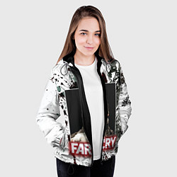 Куртка с капюшоном женская FARCRY WOLF, цвет: 3D-черный — фото 2