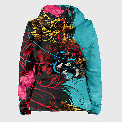 Женская куртка Дракон Dragon / 3D-Черный – фото 2